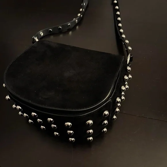 Alexander Wang Studded Suede Bag - Picture 1 of 4